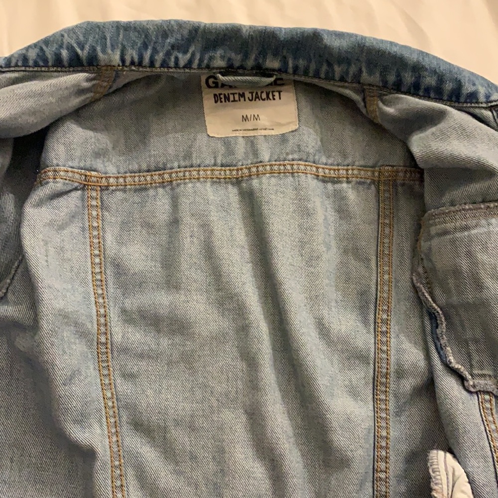 Distressed Jean Jacket - Picture 4 of 4